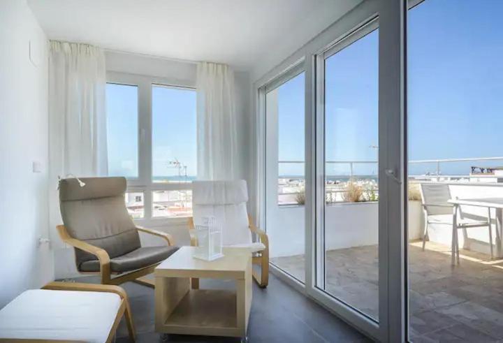 Apartamento Con Terraza Vistas Al Mar. Conil De La Frontera Exterior foto
